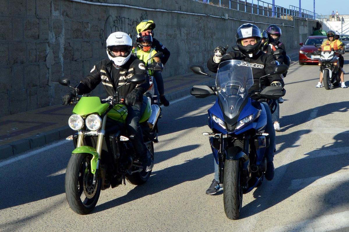 Salida en grupo con una Triumph Tiger Sport 660 en 2023