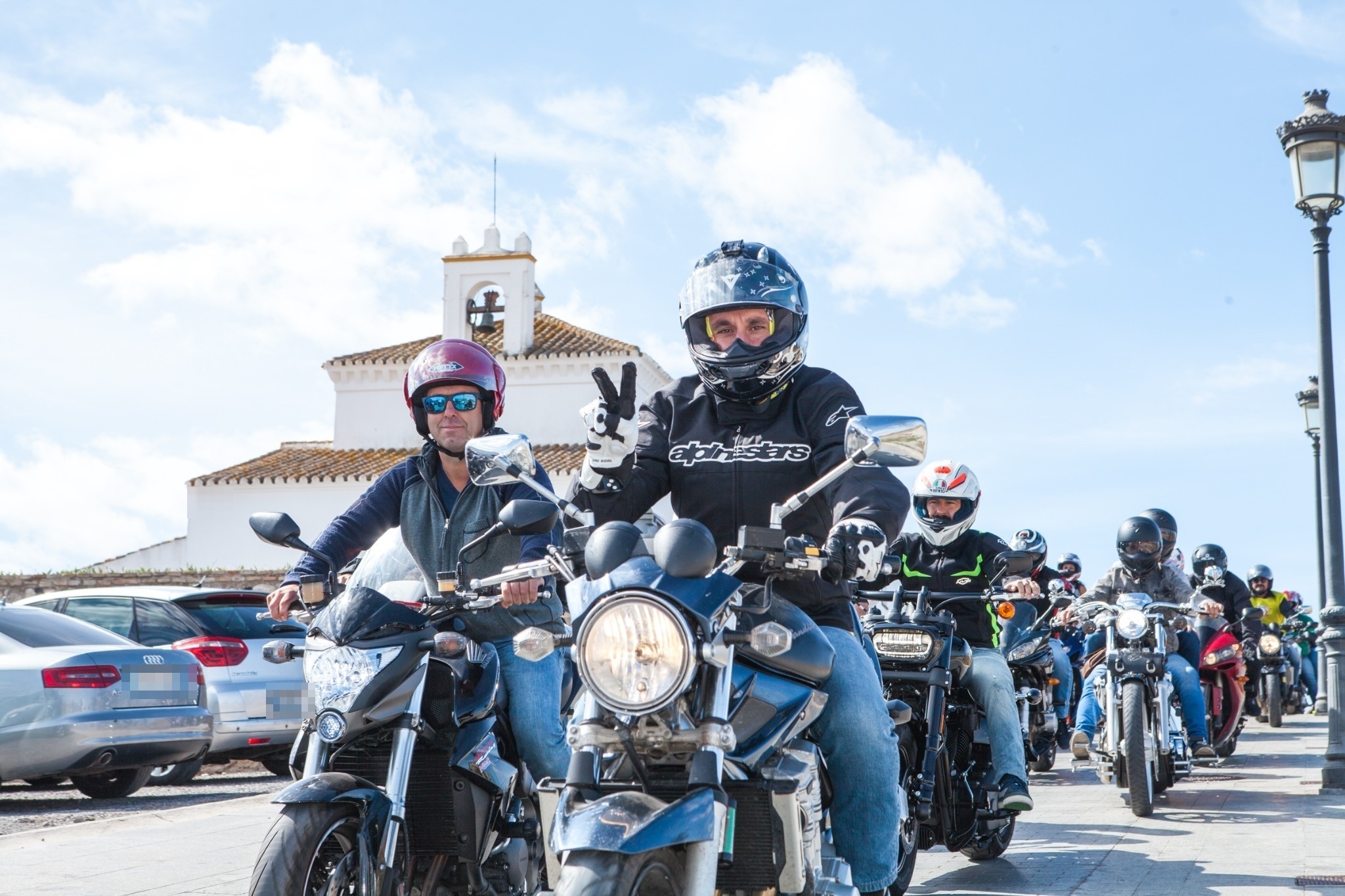Salida motera en grupo con Rafa sobre su Suzuki Bandit 650 en 2018