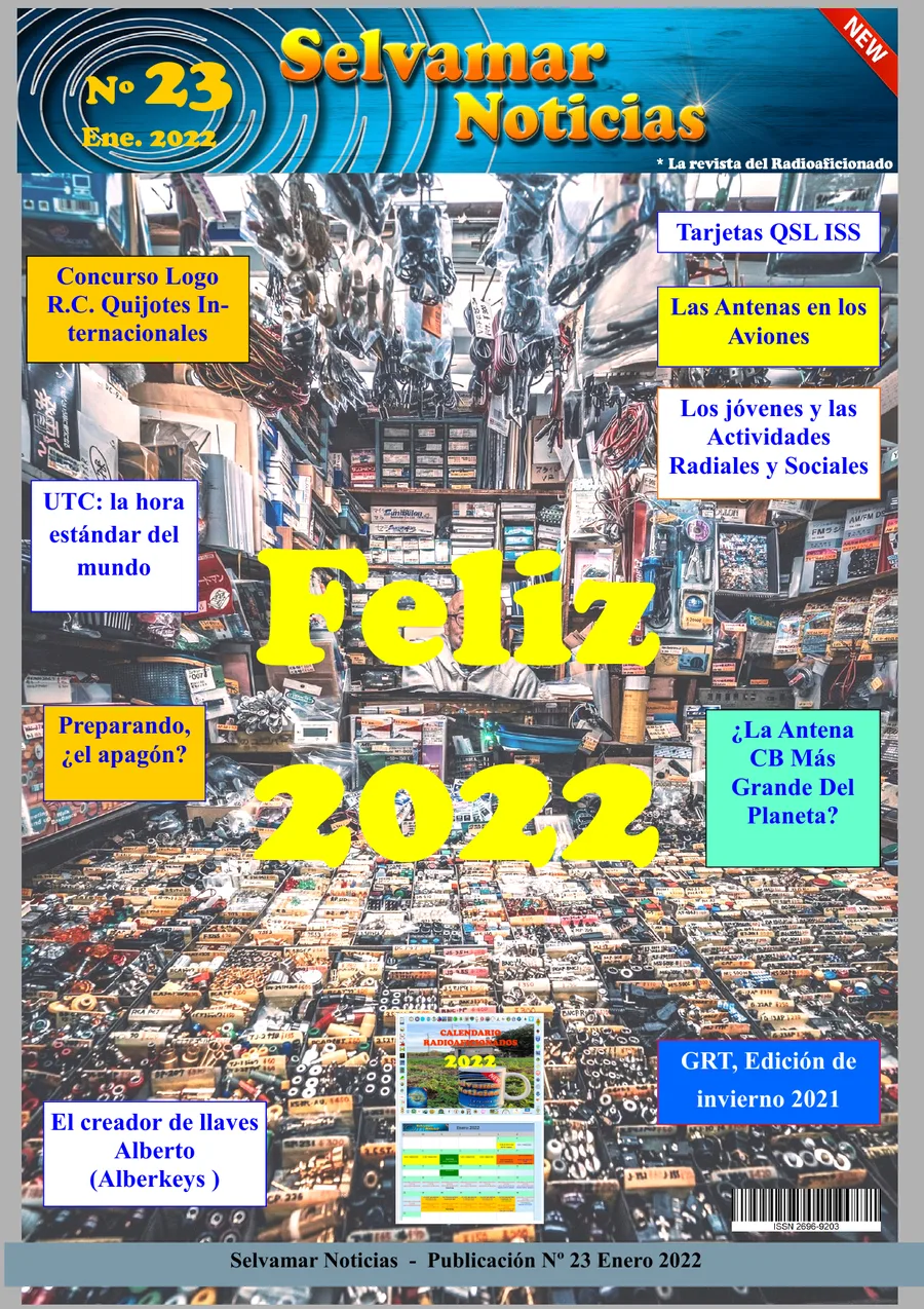 Portada de Selvamar Noticias número 23, enero de 2022